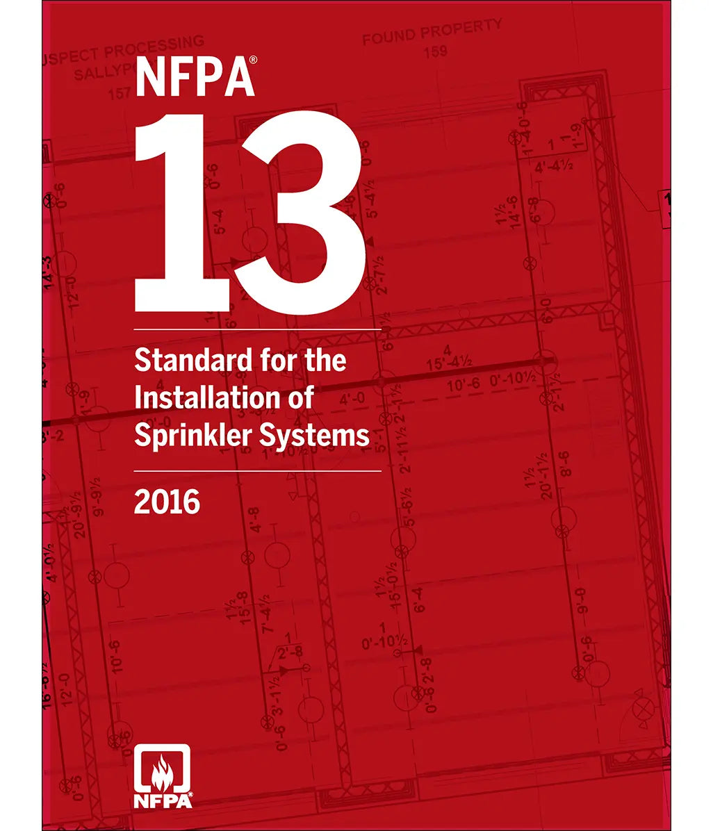 NFPA 13, Standard for the Installation of Sprinkler Systems 2016