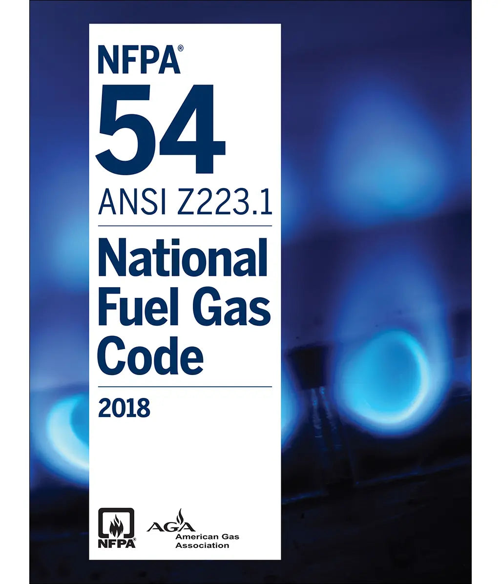 NFPA 54/ANSI Z223.1, National Fuel Gas Code 2018